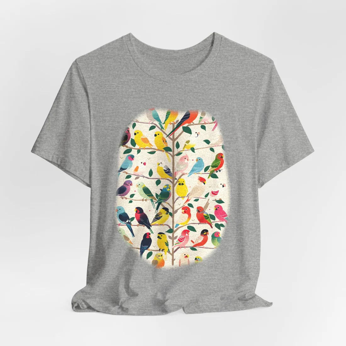 Vibrant Chart: Exploring Different Levels - T-Shirt (Athletic Heather)