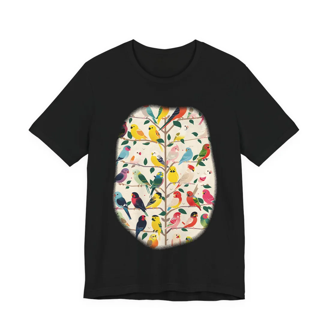 Vibrant Chart: Exploring Different Levels - T-Shirt (Black)