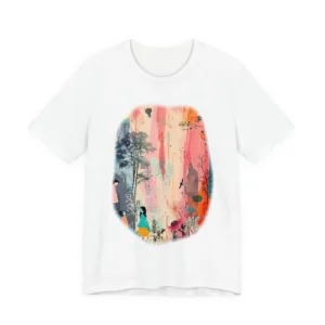 Children in a Colorful Forest T-Shirt