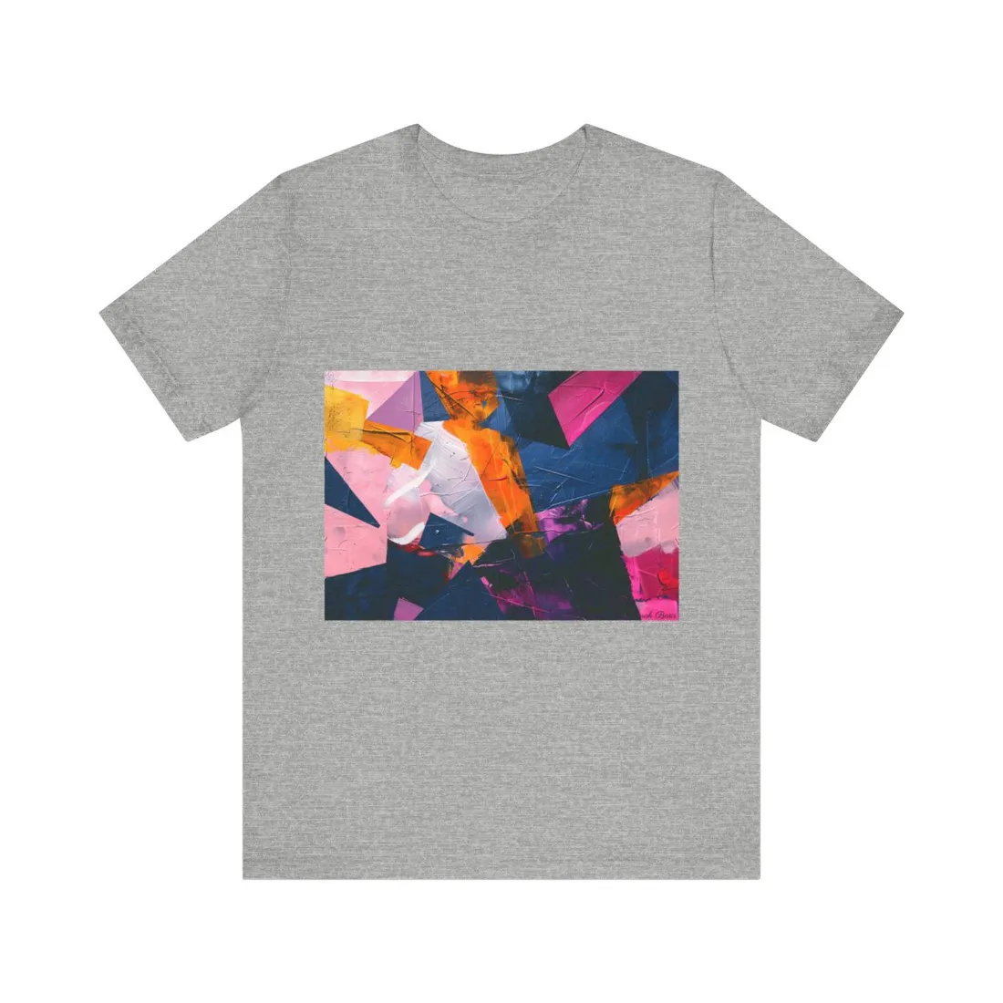 Vibrant Colors: Abstract Artistic Movement - Unique Perspective - T-Shirt