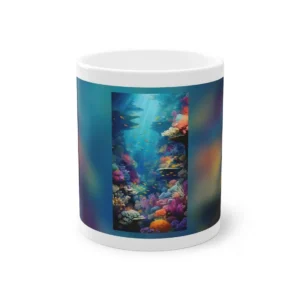 Coral Reef Fish School Mug