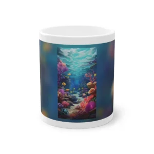 Coral Reef Underwater Scene Mug
