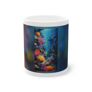 Coral Reef with Yellow Fish Mug