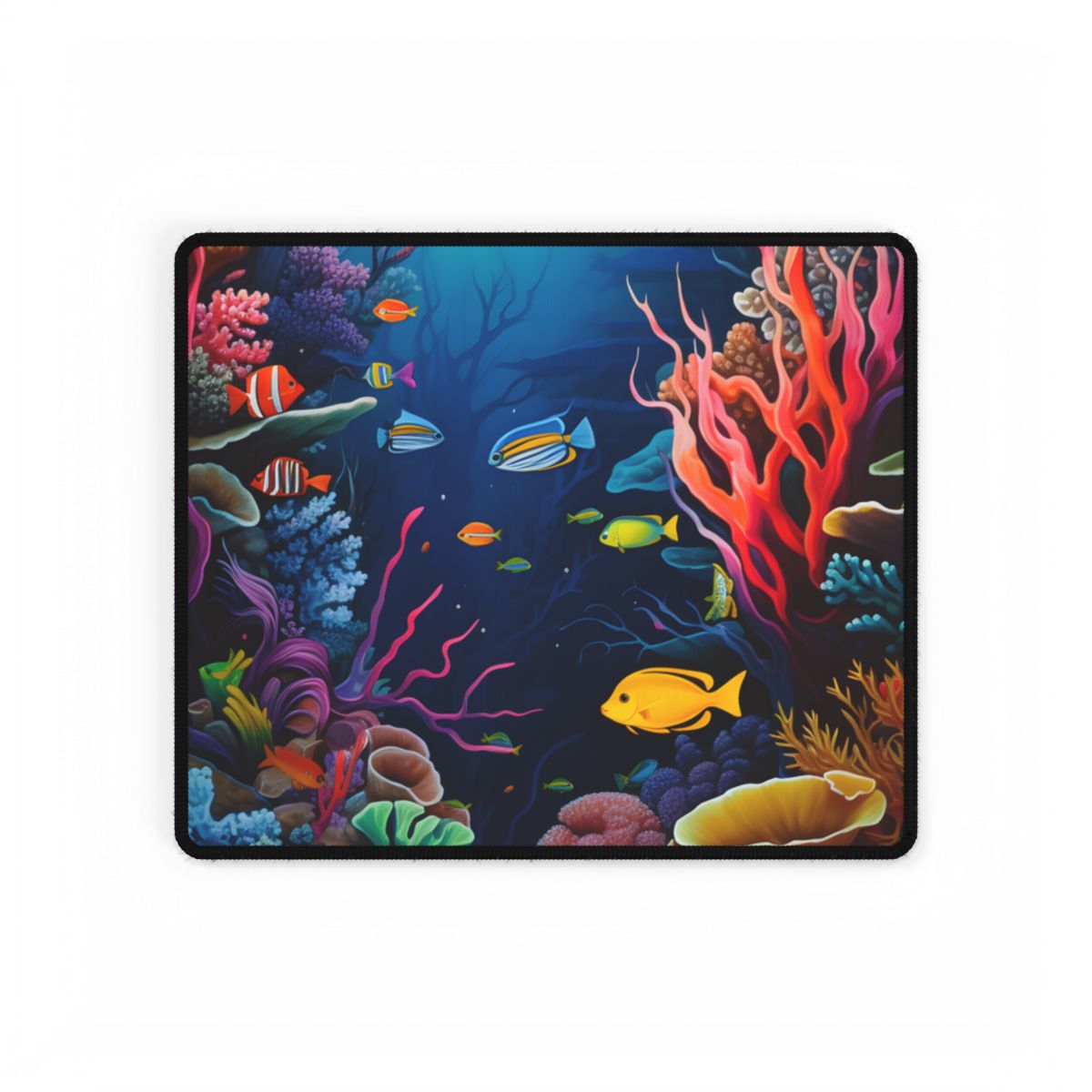 Vibrant Coral Reef: Underwater Paradise - Desk Mat