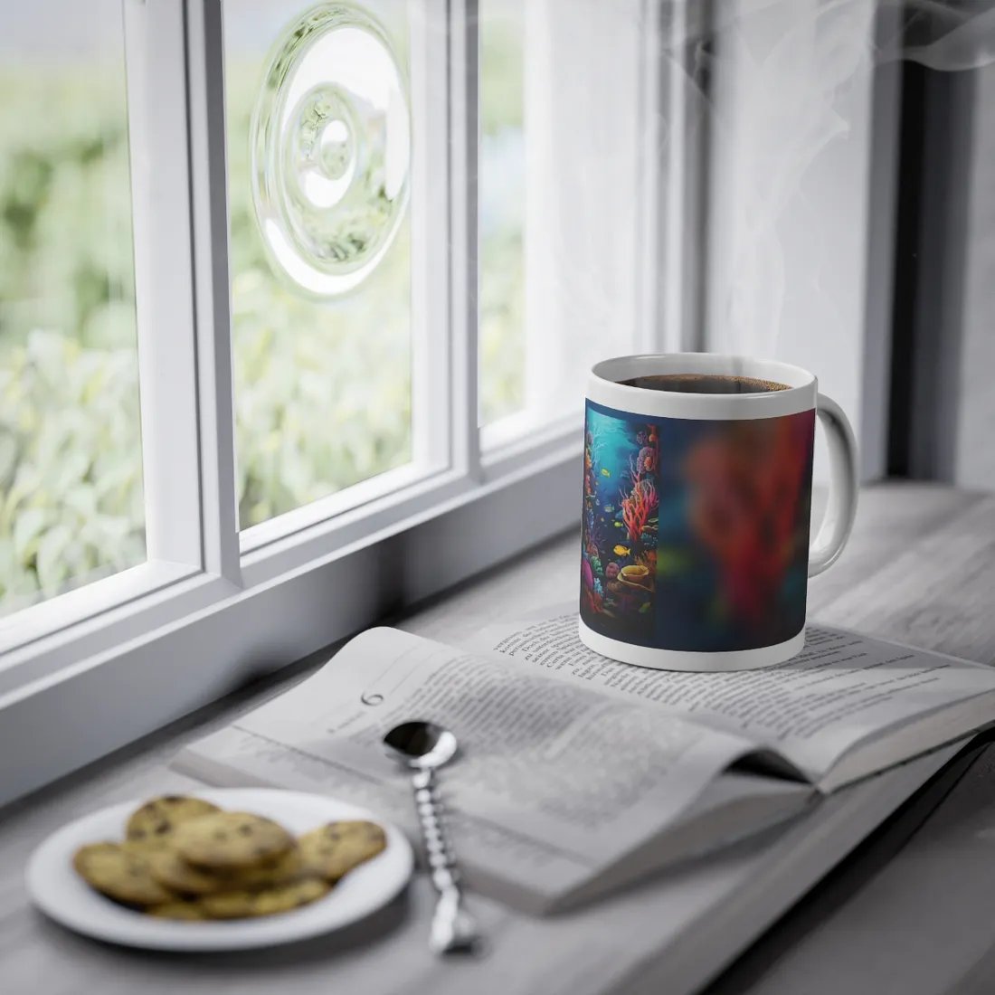 Vibrant Coral Reef: Underwater Paradise - Mug