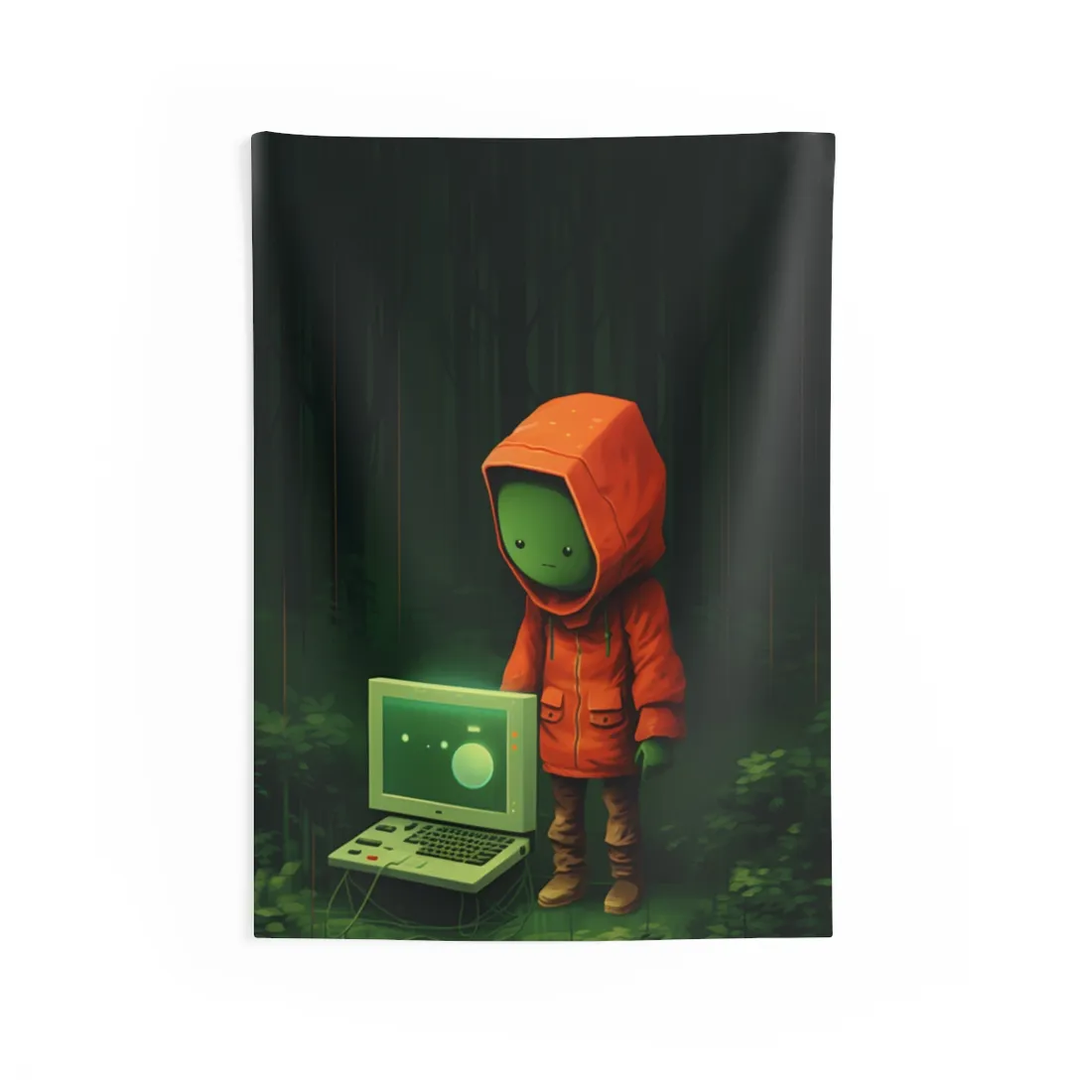 Vibrant Digital Pets: Pixel Art Friends - Wall Tapestry