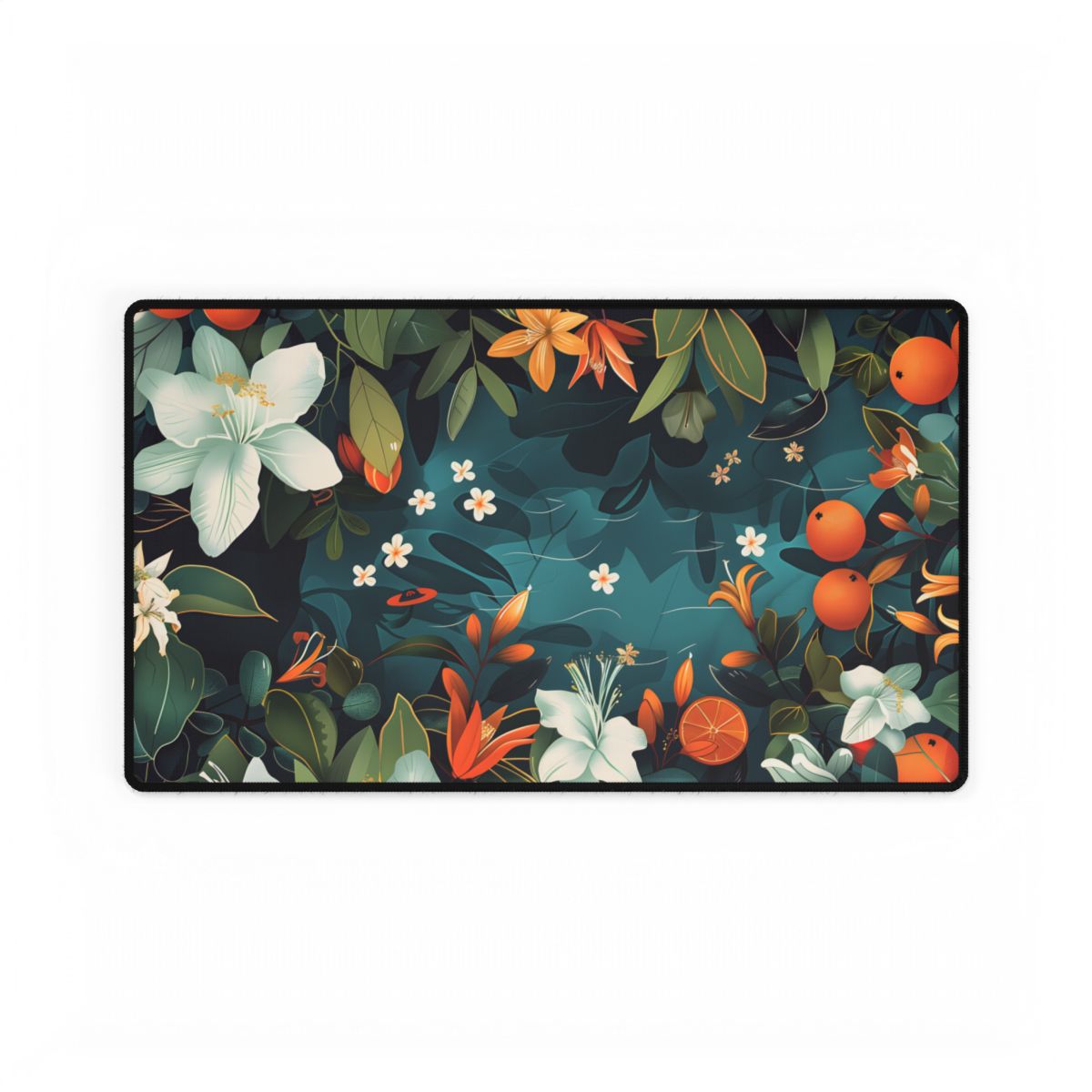 Vibrant Florida Map: Exploring Sunshine State Geography - Desk Mat