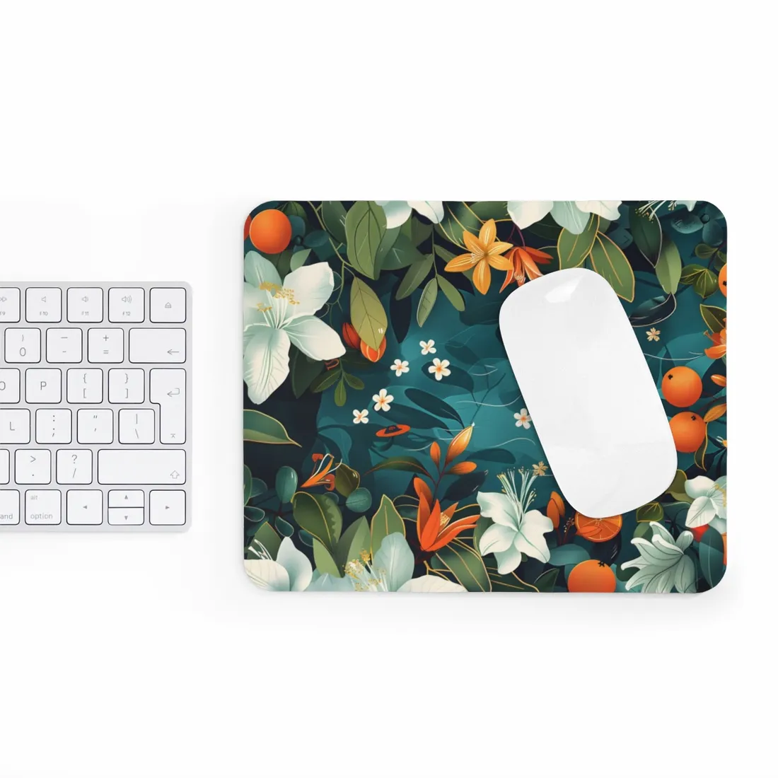 Vibrant Florida Map: Exploring Sunshine State Geography - Mouse Pad