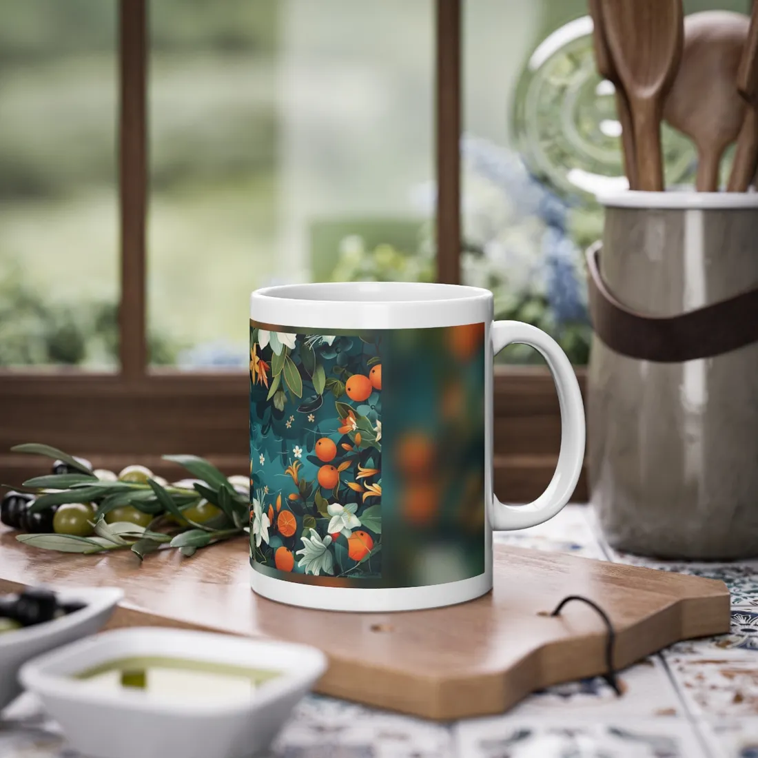 Vibrant Florida Map: Exploring Sunshine State Geography - Mug