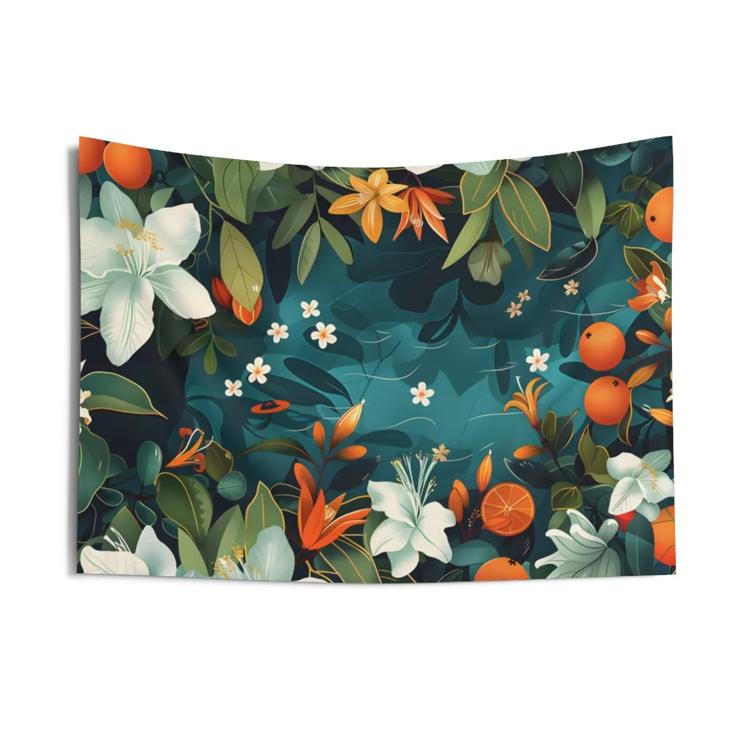 Vibrant Florida Map: Exploring Sunshine State Geography - Wall Tapestry