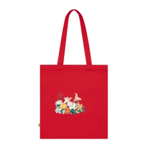 White Lilies by a Pond Tote Bag
