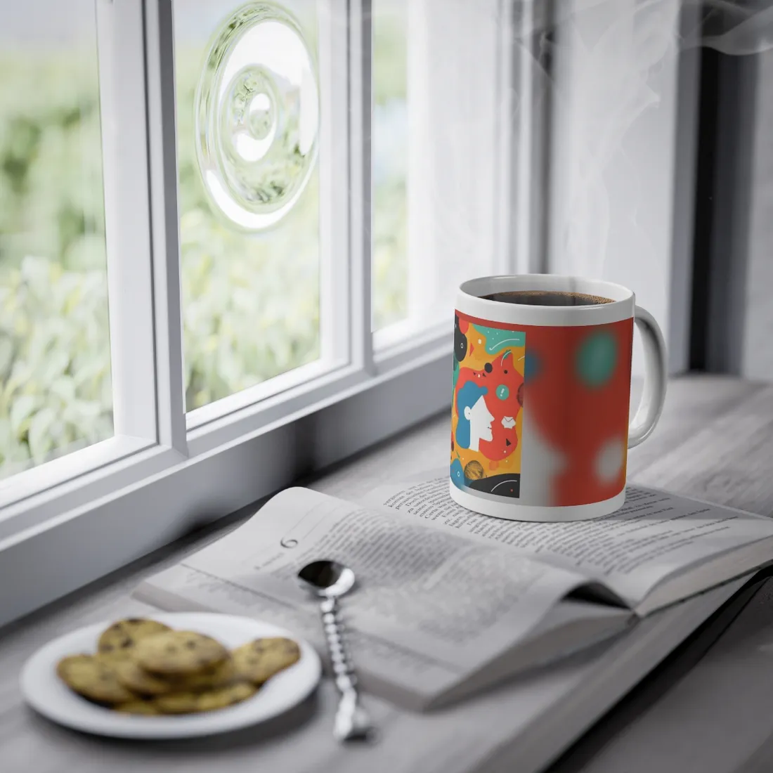 Vibrant Growth Mindset: Colorful Motivation Art - Mug
