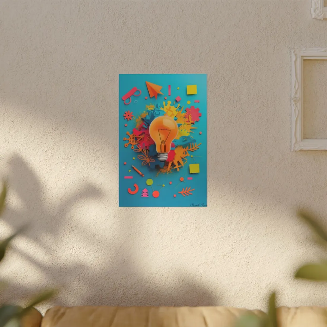Vibrant Growth Mindset: Inspiring Artwork for Motivation - Canvas