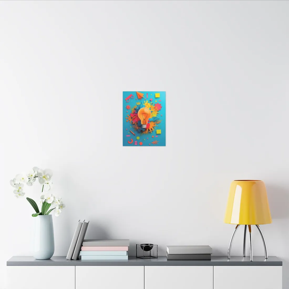 Vibrant Growth Mindset: Inspiring Artwork for Motivation - Canvas