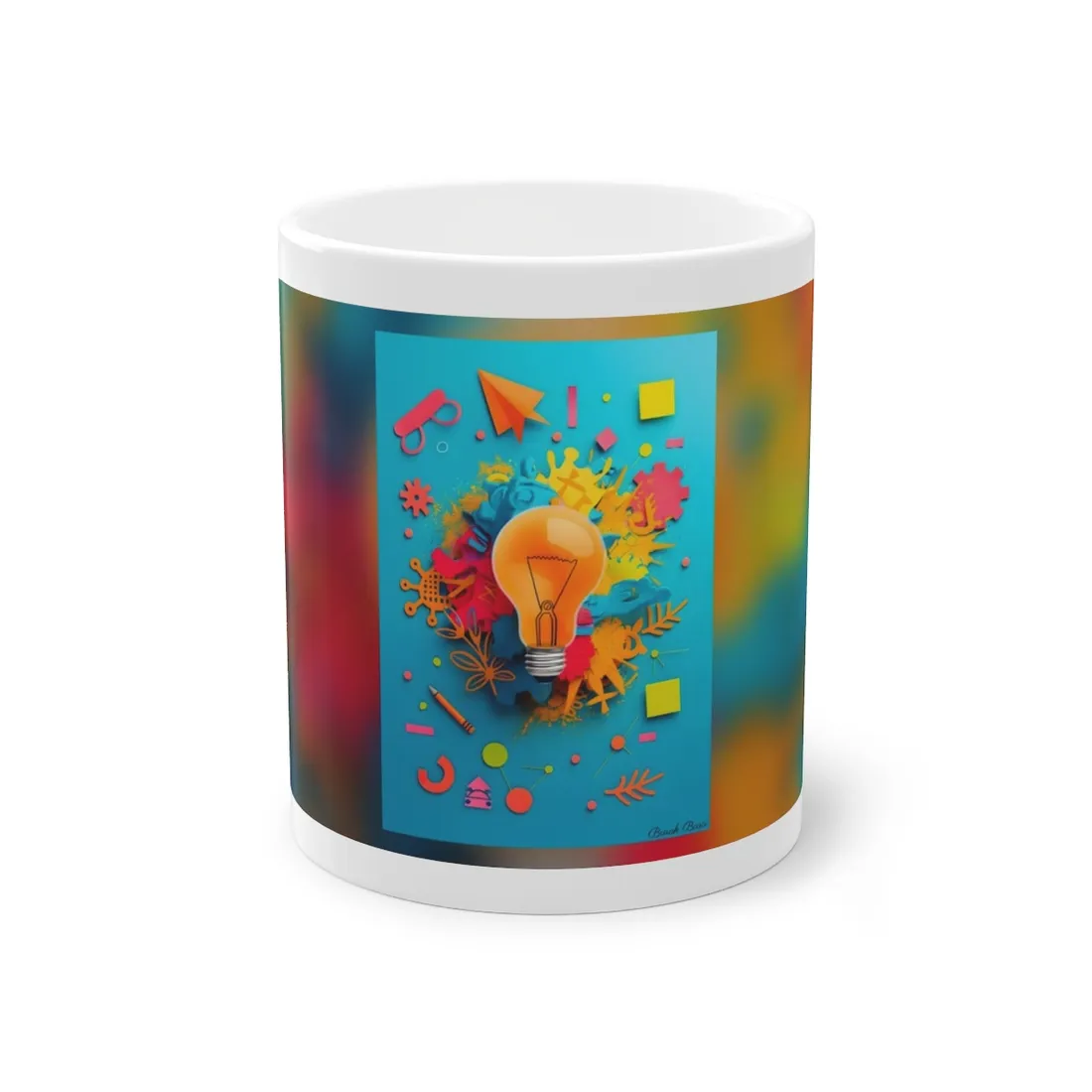 Vibrant Growth Mindset: Inspiring Artwork for Motivation - Mug