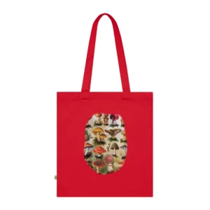 Assorted Spotted Mushrooms Tote Bag