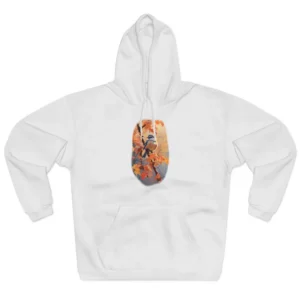 Chickadee on Maple Branch Hoodie