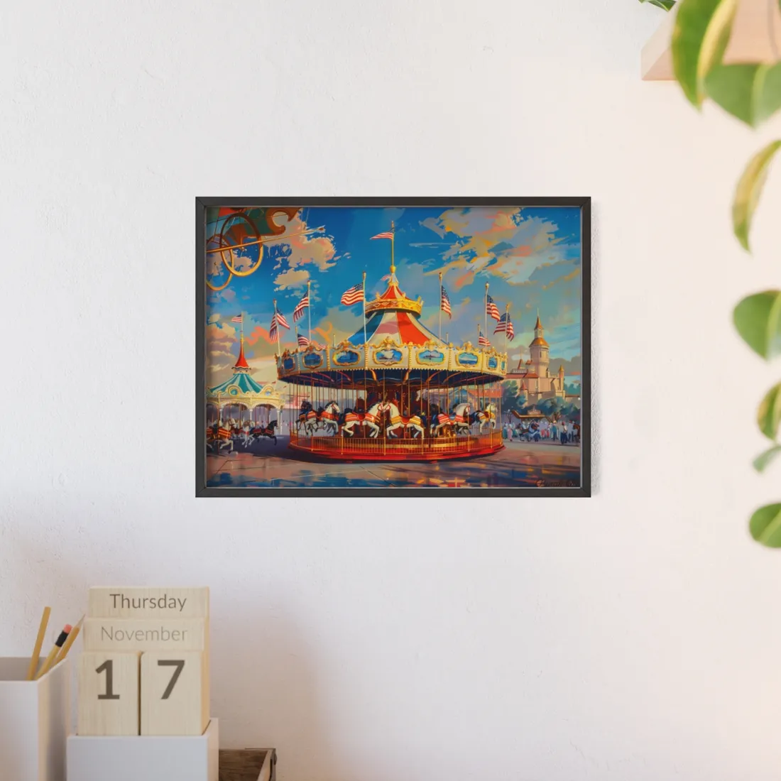 Vibrant Outdoor Adventure: A Vintage-Inspired - Framed Poster