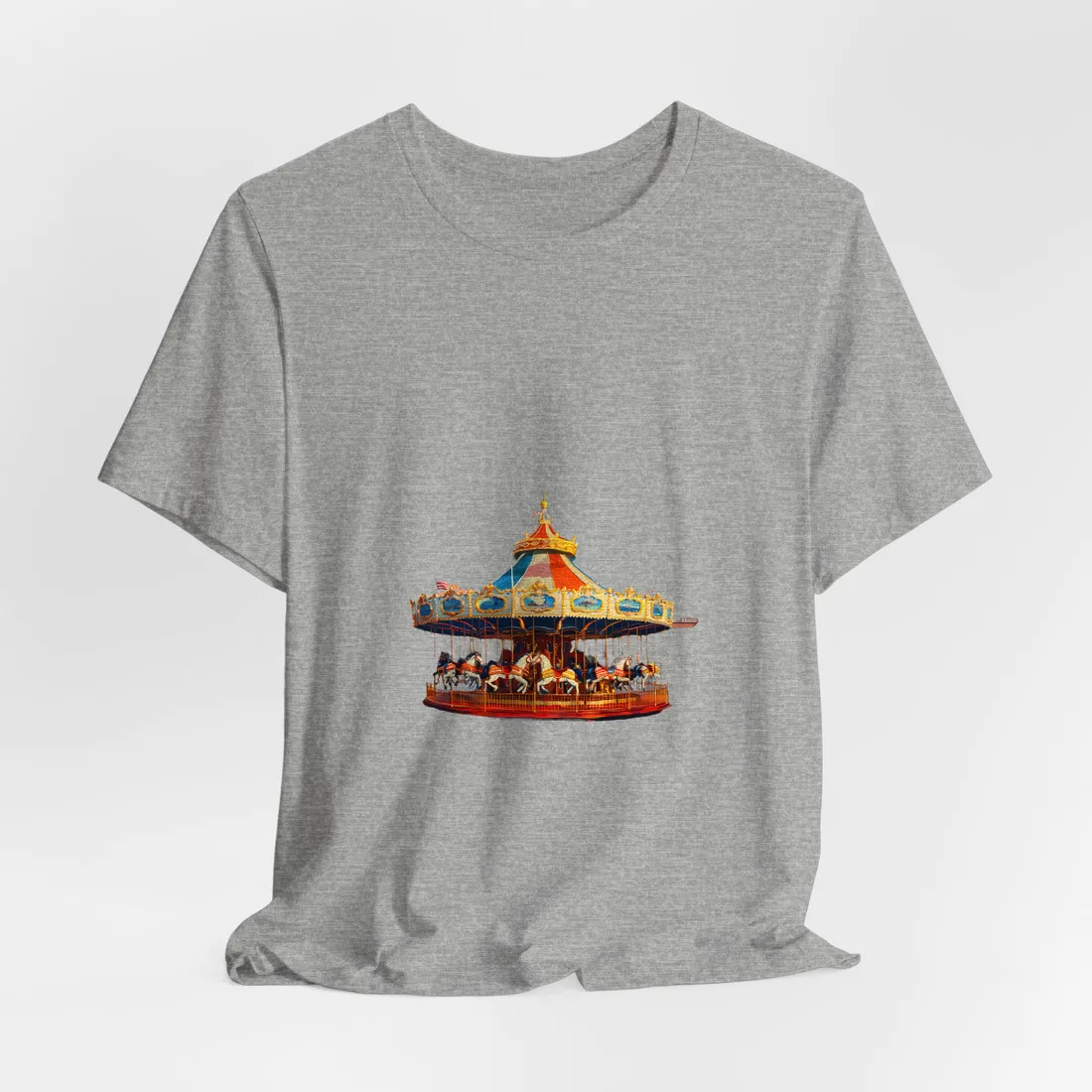 Vibrant Outdoor Adventure: A Vintage-Inspired - T-Shirt (Athletic Heather)