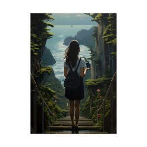Stairs to the Sea Poster