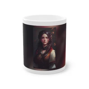 Woman with Braided Hair Mug