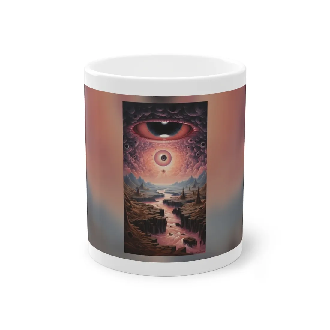 Vibrant Realms: Tears in Reality's Fabric - Mug