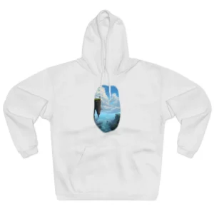 Cliff Edge over Clouds Hoodie