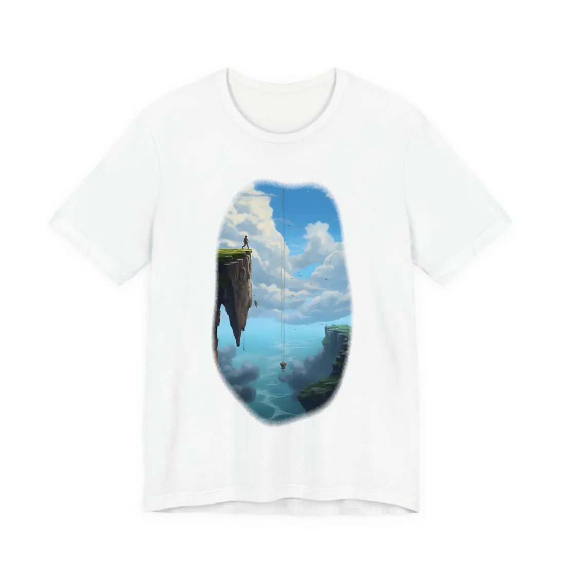 Vibrant Spring Flower Bouquet: Colorful T-Shirt - T-Shirt (White)