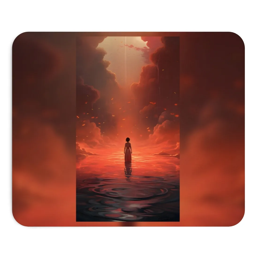 Vibrant Sunflower in Full Bloom: Outdoor - Mouse Pad