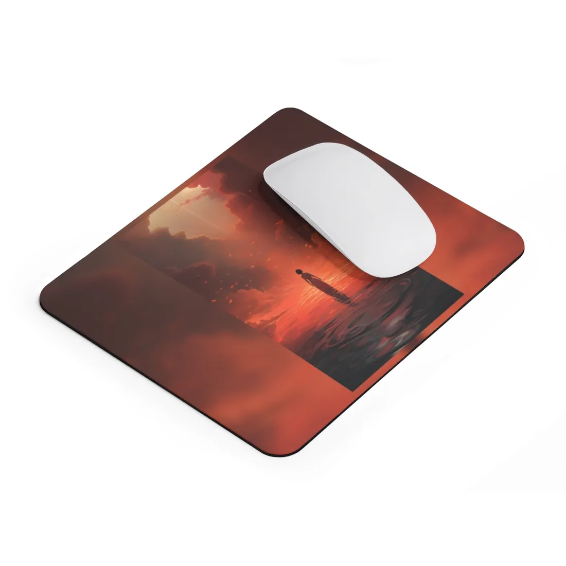 Vibrant Sunflower in Full Bloom: Outdoor - Mouse Pad