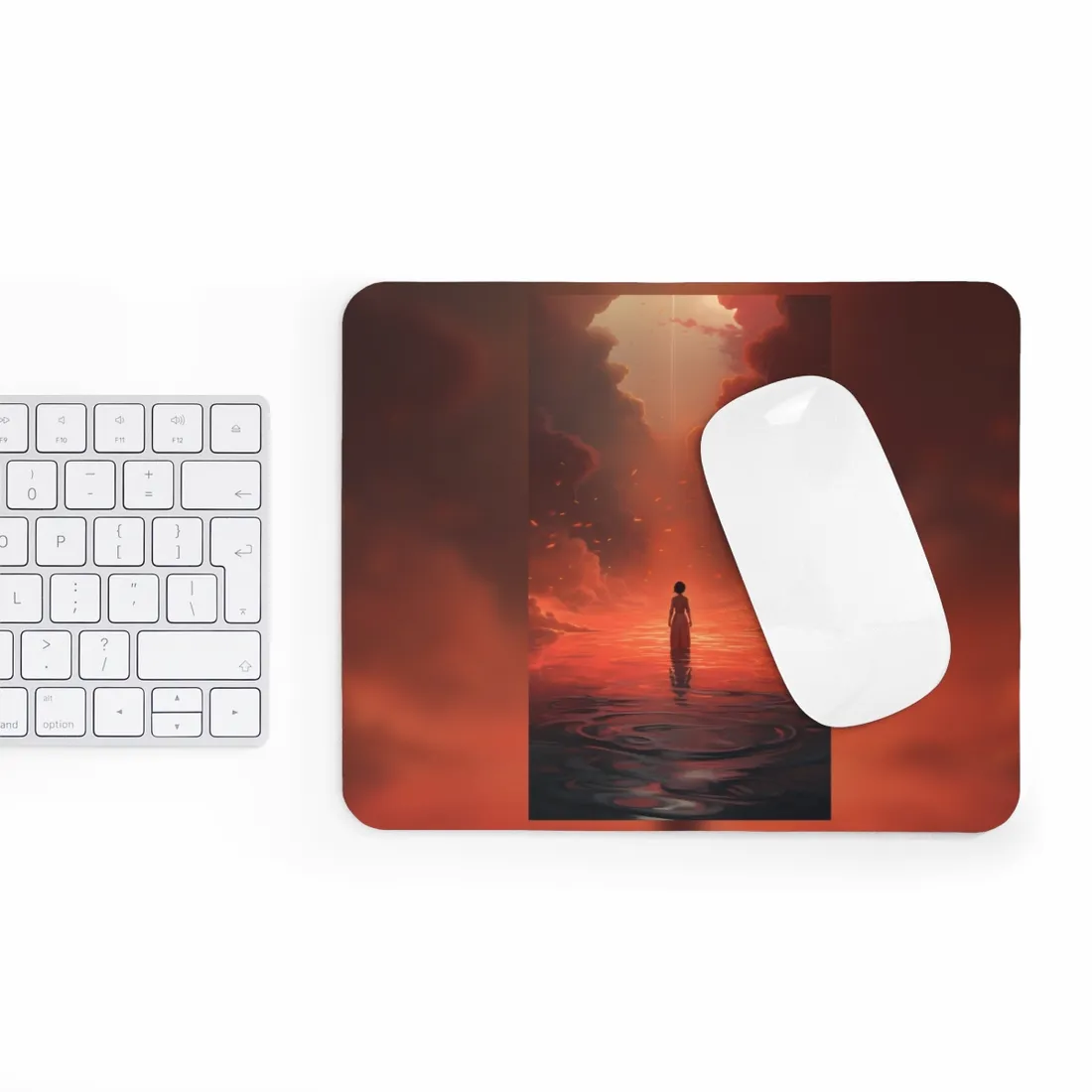 Vibrant Sunflower in Full Bloom: Outdoor - Mouse Pad