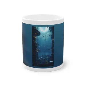 Glowing Deep Sea City Mug