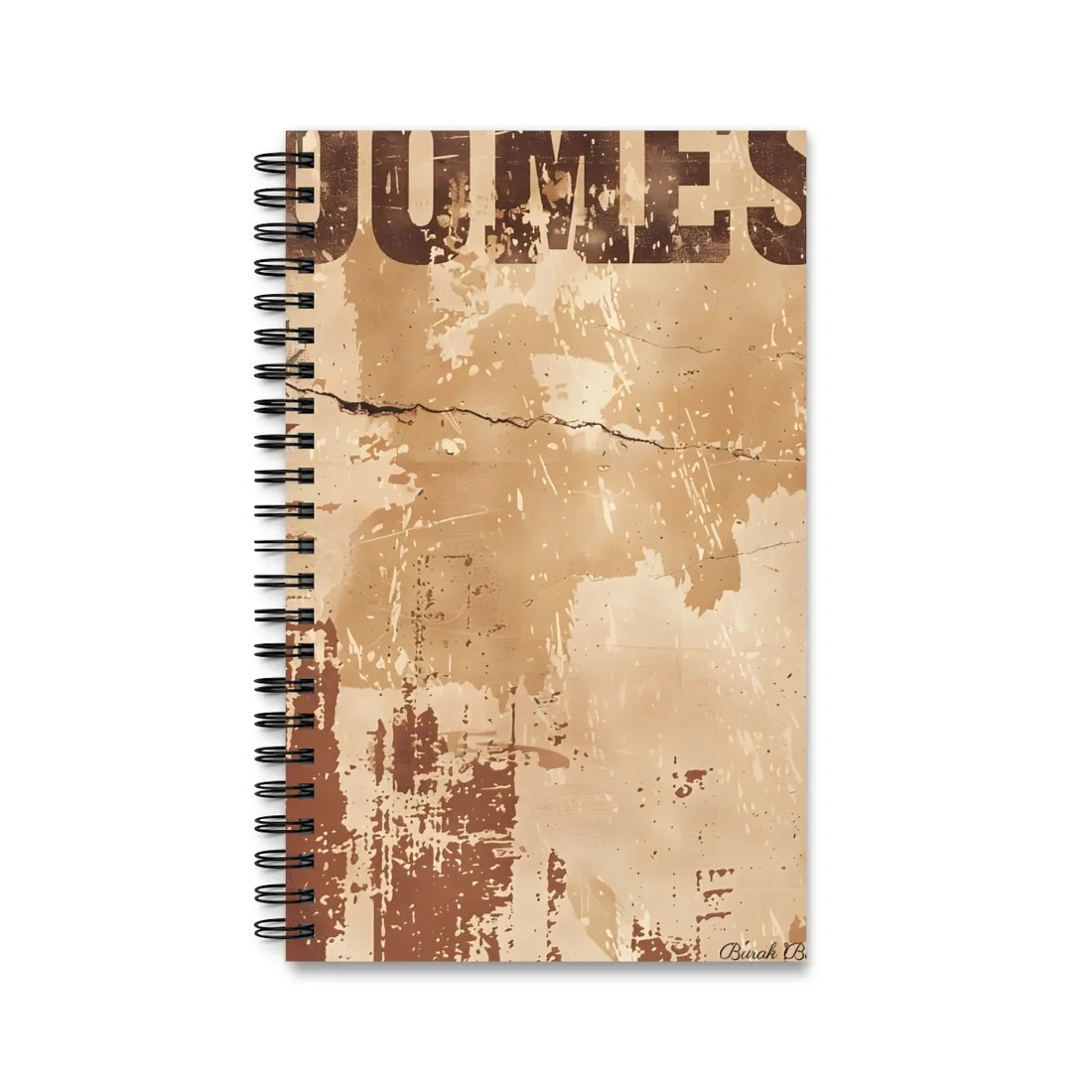 Vibrant Vintage Poster: Bold Batch 1 - Spiral Notebook
