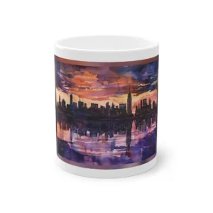 City Skyline at Dusk Mug