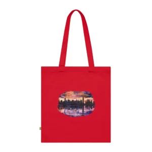 City Skyline at Dusk Tote Bag