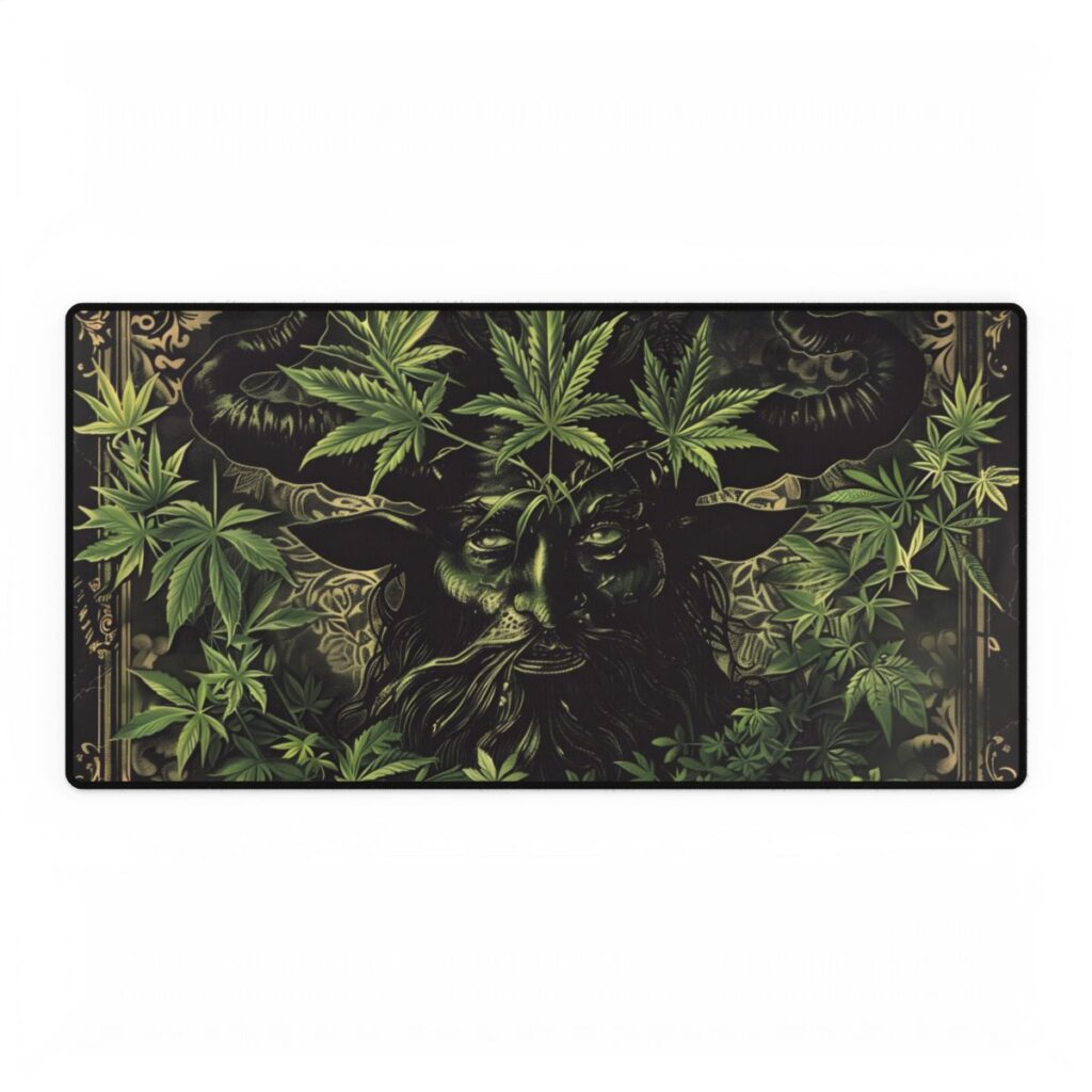 Victorian Era Devil: Chaos Reigns Digital Art - Desk Mat