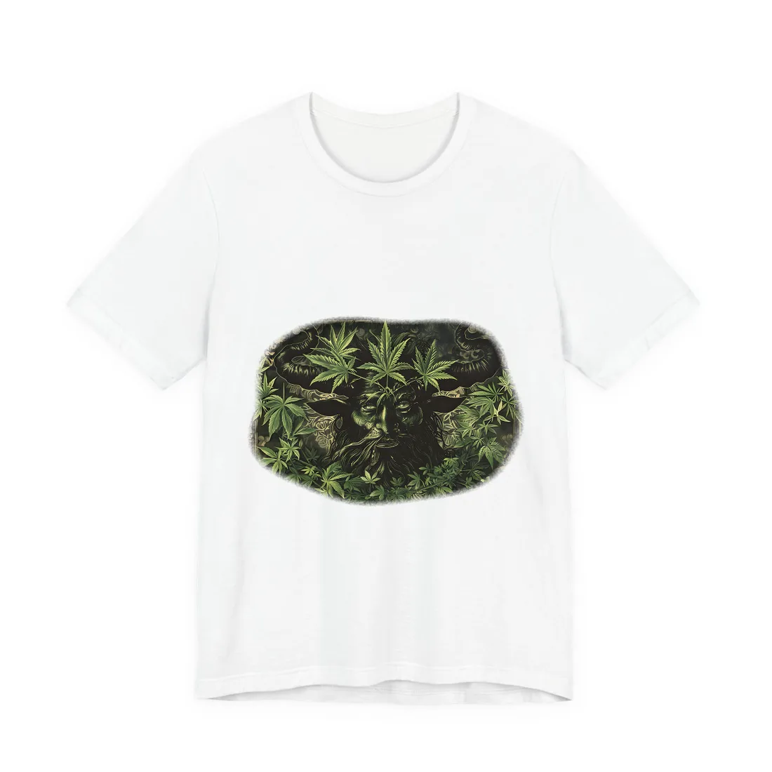 Victorian Era Devil: Chaos Reigns Digital Art - T-Shirt (White)