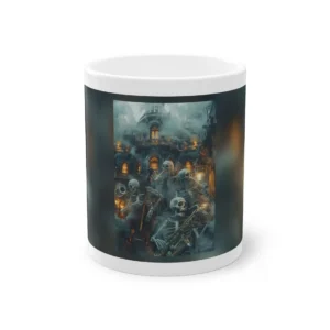 Skeleton Orchestra in Mist Mug