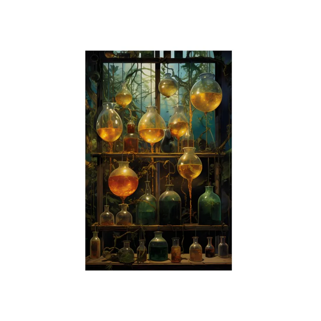 Vigors and Plasmids: Mysterious Lab Equipment - Metal Poster