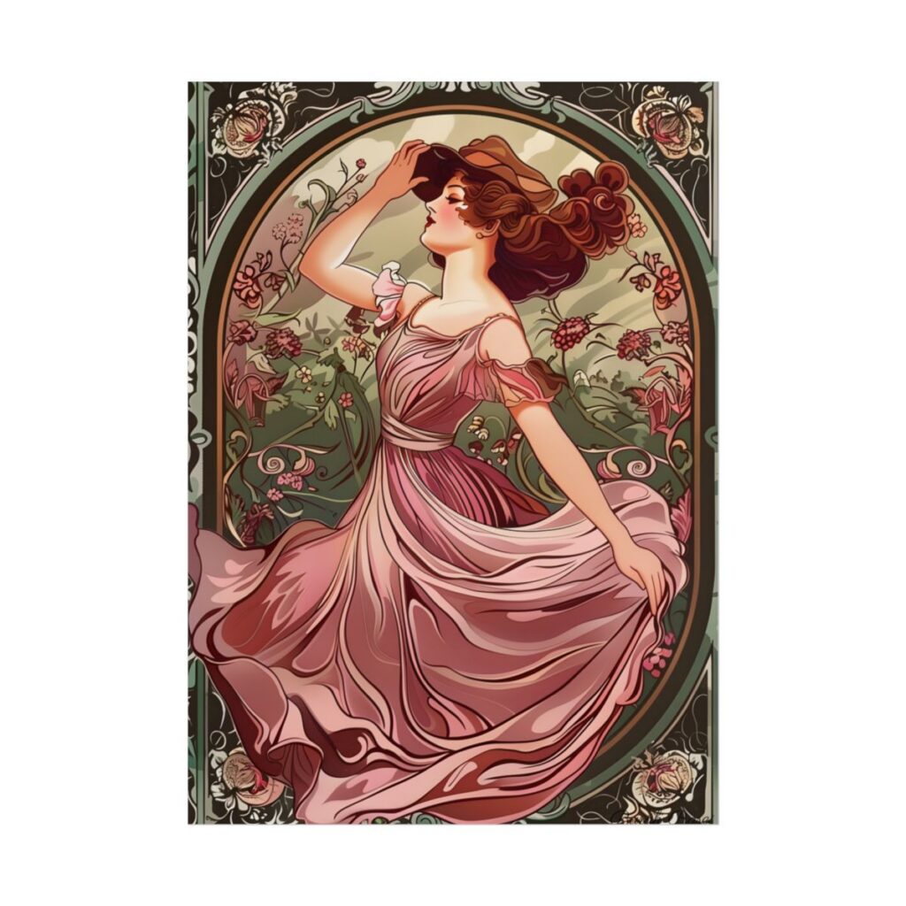 Vintage Art Nouveau BATCH Poster: Limited Edition Design - Poster