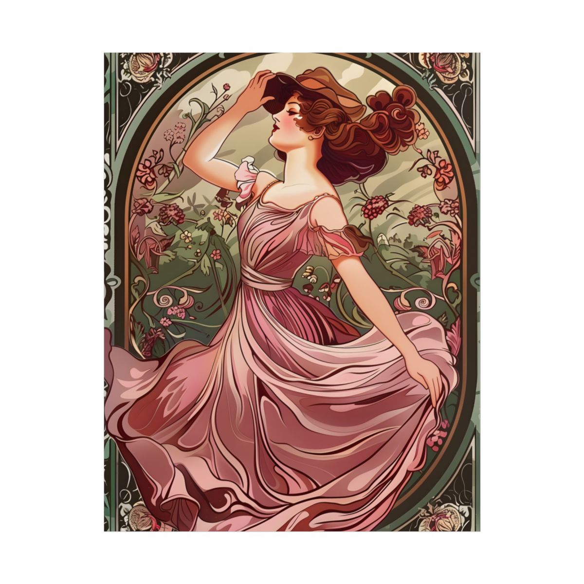 Vintage Art Nouveau BATCH Poster: Limited Edition Design - Poster