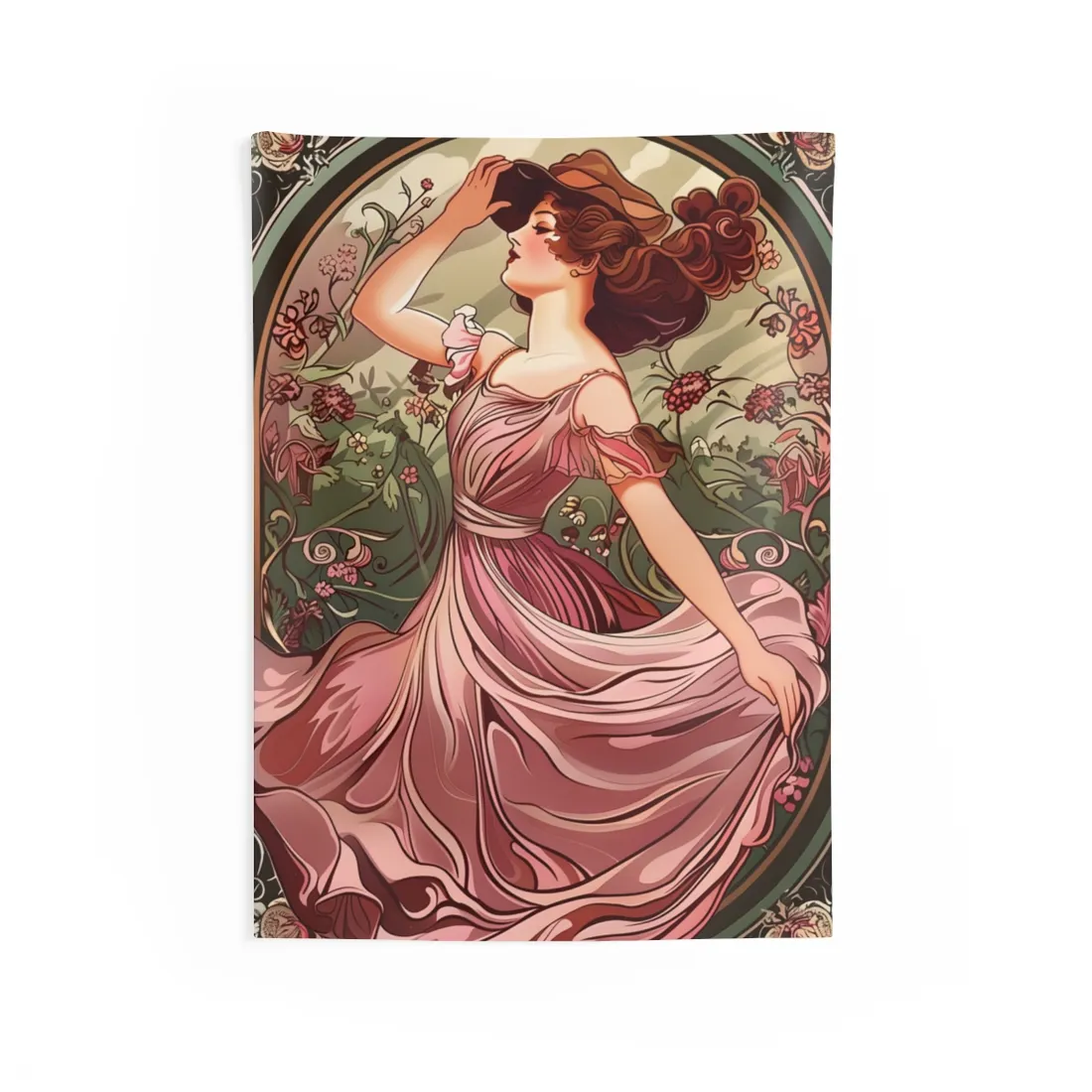 Vintage Art Nouveau BATCH Poster: Limited Edition Design - Wall Tapestry