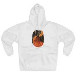 Golden Flame Gown Hoodie