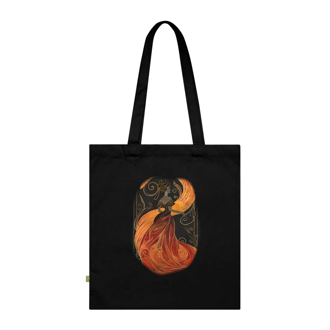 Vintage Art Nouveau Elegant Poster: Batch 1 2024 - Tote Bag (Black)