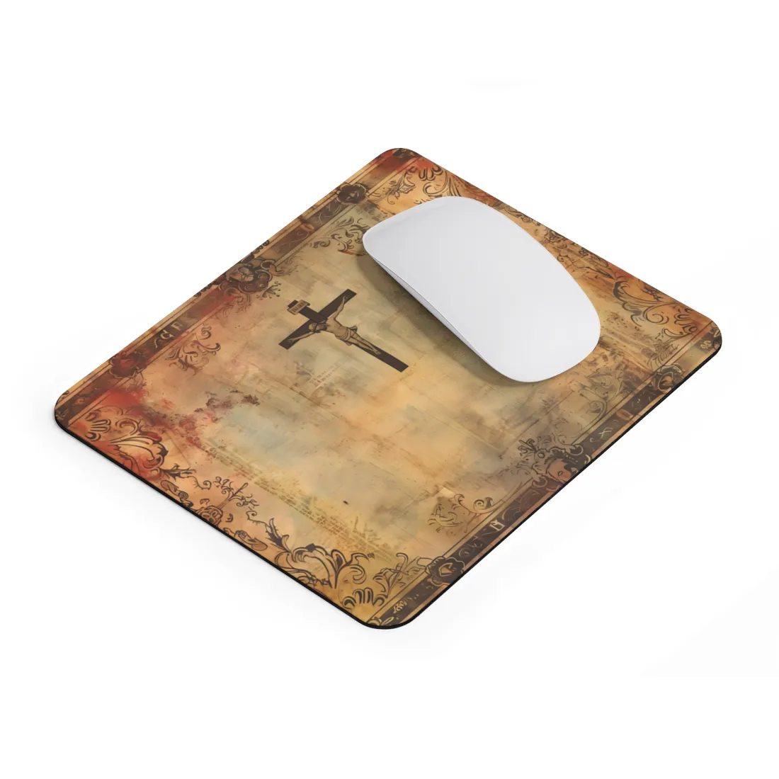 Vintage Biblical Art Print: A Historical Scene - Mouse Pad