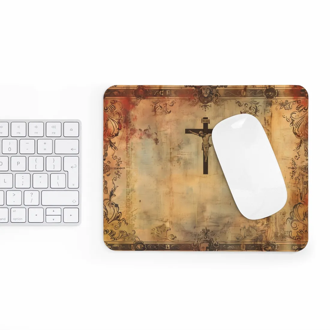 Vintage Biblical Art Print: A Historical Scene - Mouse Pad