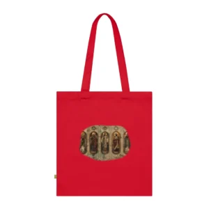 Five Haloed Figures Tote Bag