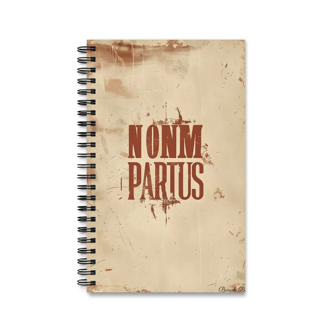 Vintage Bold Poster: BATCH 1 - Spiral Notebook