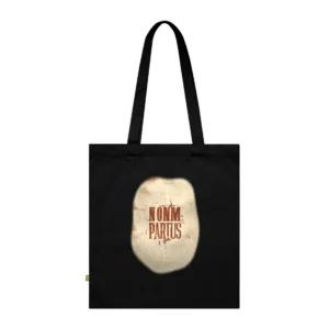 Vintage Distressed Typography Tote Bag