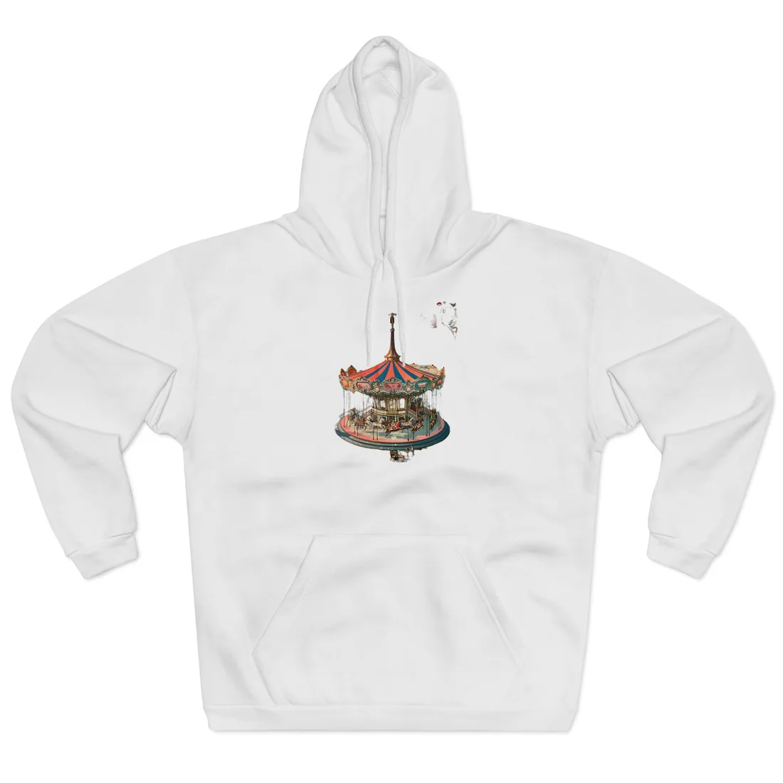 Vintage Disney Attraction Poster: Retro - Hoodie (White)